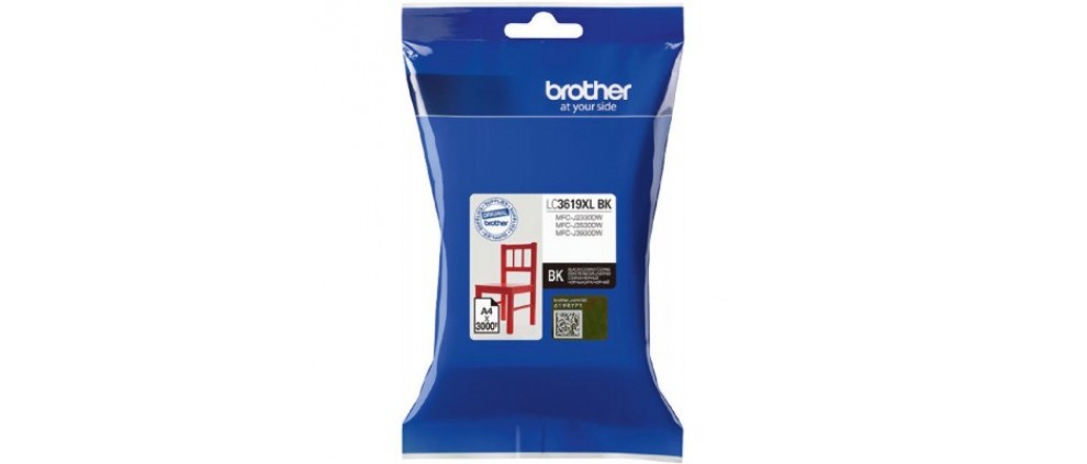 Brother LC3619XL Bk Ink cartridge, Black